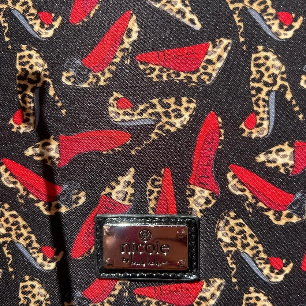 Nicole by Nicole Miller Tablet Case - Red & Leopard High Heel Tablet case